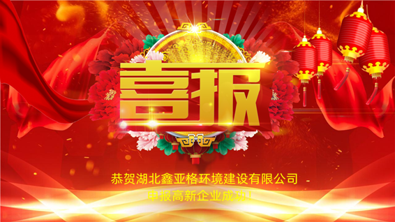 喜报|祝贺我公司成功申报高新企业！